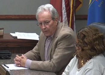 Tarrant, Ala. City councilman John “Tommy” Bryant created a media firestorm by referring to a black fellow council member as a “house n*****” during an open town meeting on July 19, 2021 (@cityoftarrant /Facebook Live screen capture)