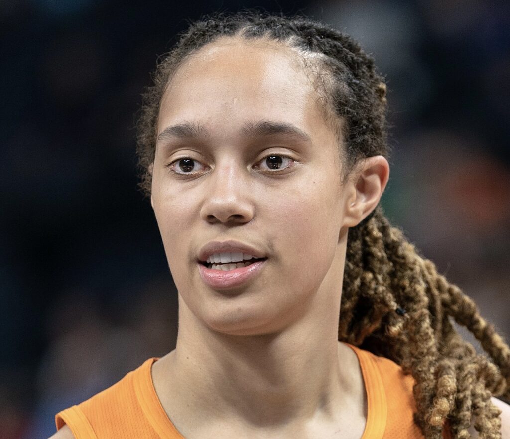 WNBA player Brittney Griner of the Phoenix Mercury has been detained in Russia since Feb. 17. Photo credit: Lorie Shaull