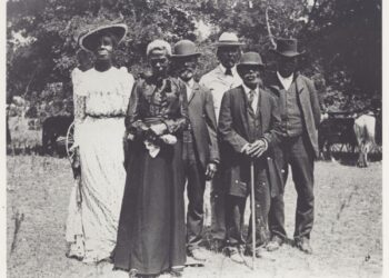 Juneteenth celebration, June 19th, 1900, Texas. Photo credit: Grace Murray