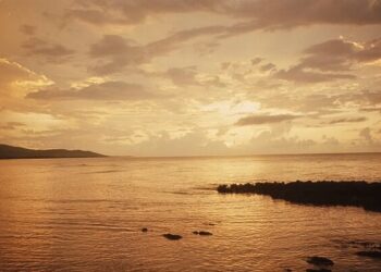 Sunset in Jamaica. Photo credit: Toni Frissell