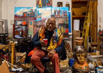 Philadelphia artist Leroy Johnson, as photographed by Wale Oyejide of Ikiré Jones. (Wale Oyejide/Love in Isolation)