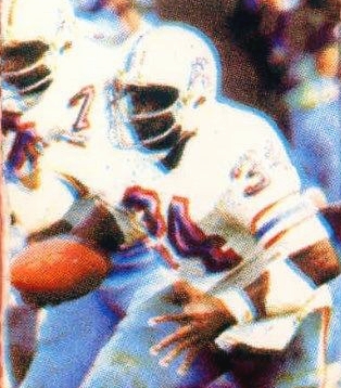 Earl Campbell. Photo credit: Pittsburgh Steelers/Globe Ticket Co.