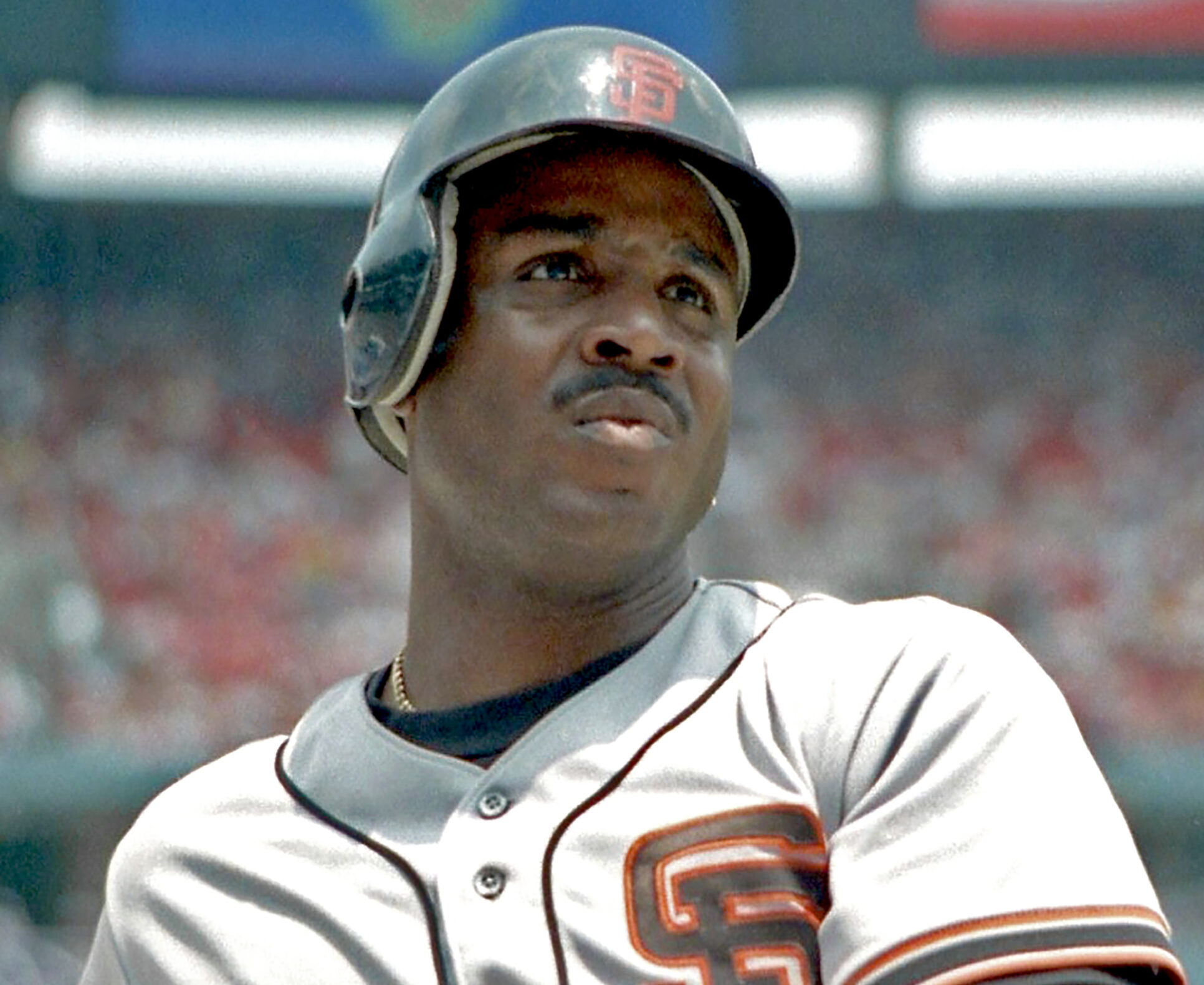 Barry Bonds pictured with the San Francisco Giants in 1993. Photo credit: Barry Bonds, Jim Accordino