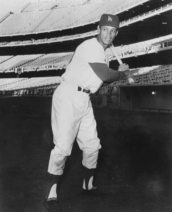 Photographic portrait of the baseball player Maury Wills, ca.1960. Photo credit: Maury Wills, University of Southern California Libraries and California Historical Society