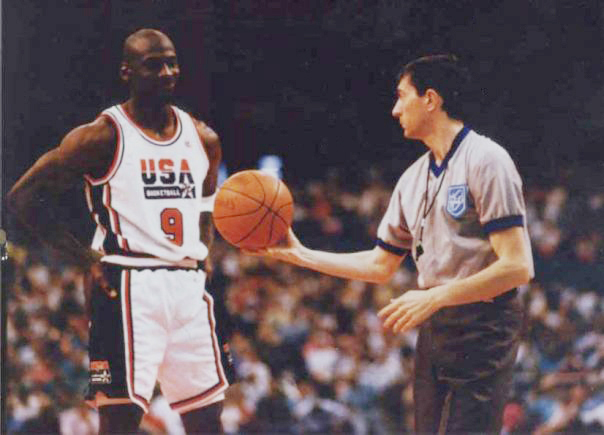 Jordan on the "Dream Team" in 1992. Photo credit: Michael Jordan, Gapvenezia