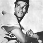 Maury Wills, professional baseball player for the Los Angeles Dodgers, pictured in 1961. Photo credit: Maury Wills