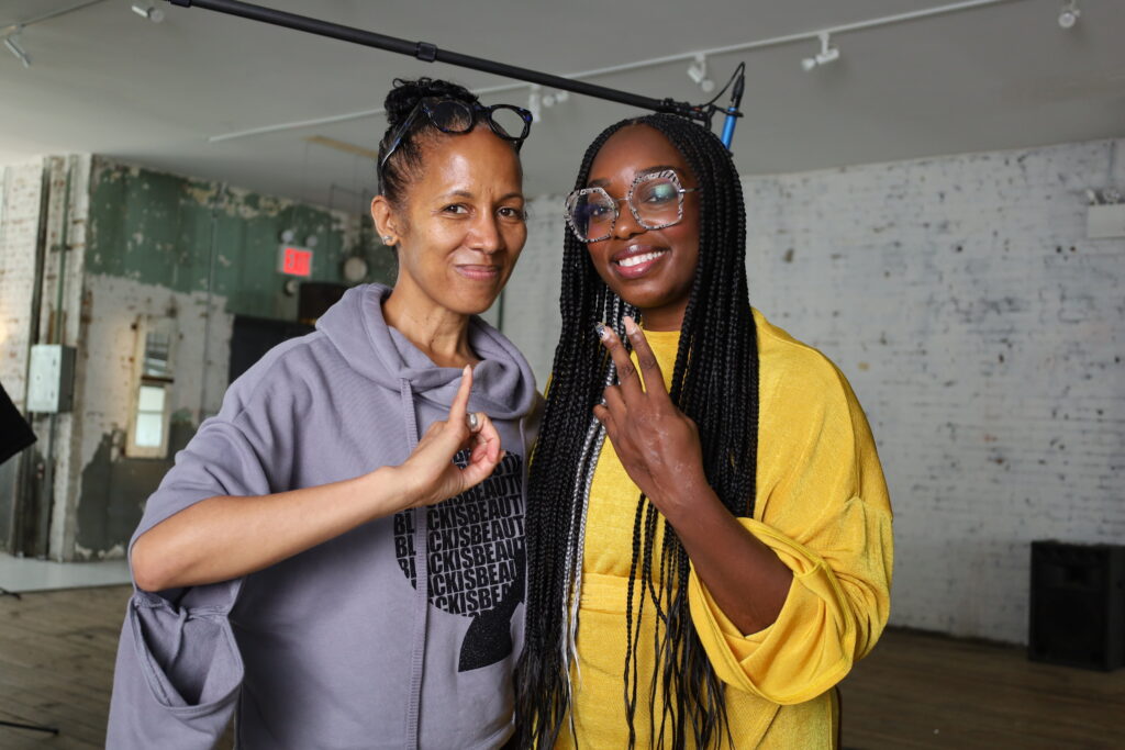Director-producer Stacey Holman and attorney Jennifer Saint-Preux are part of the filmmaking team behind "Making Black America: Through the Grapevine." Photo credit: PBS