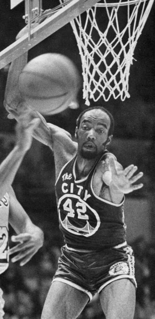 Professional basketball player Nate Thurmond, 1969. Photo credit: Nate Thurmond, public domain