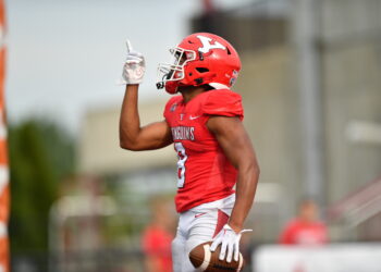 Jaleel McLaughlin is about to play his final football game as a member of the Youngstown State University Penguins. Photo credit: Youngstown State University Sports Information