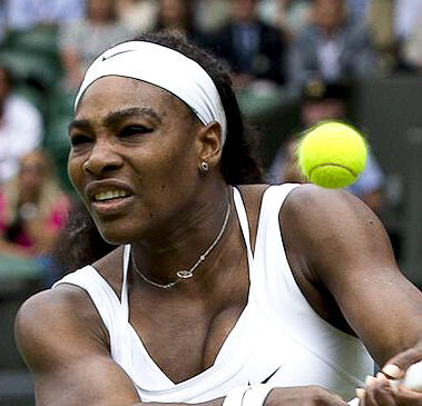 Pro tennis player, Serena Williams, pictured on July 13, 2006. Photo credit: Serena Williams, Public domain