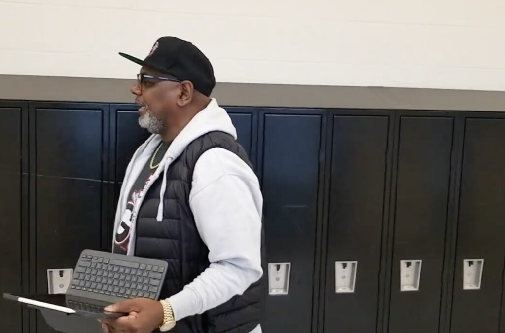 Ted Ginn Sr., a high school football coach in Cleveland, is founder of Ginn Academy. Photo credit: Branson Wright, NABJ Black News & Views