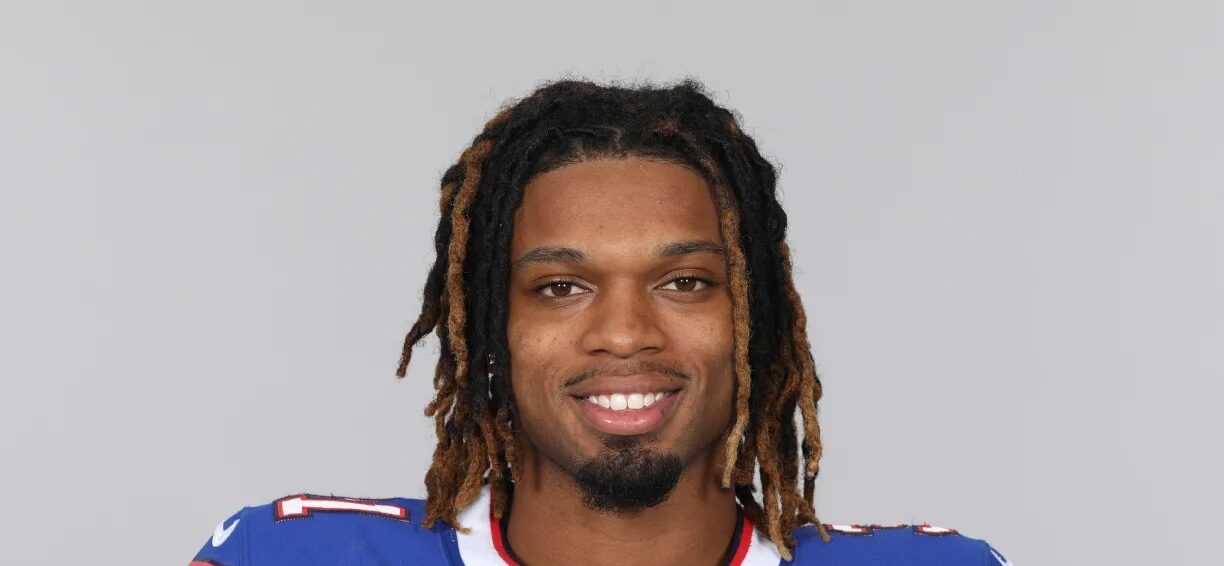 Buffalo Bills' Damar Hamlin has been released from the hospital and continues to recover in Buffalo, New York. Photo credit: NFL