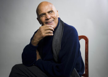 Harry Belafonte from the film "Sing Your Song" poses for a portrait in the Fender Music Lodge during the 2011 Sundance Film Festival on Friday, Jan. 21, 2011 in Park City, Utah. Photo credit: Victoria Will, The Associated Press
