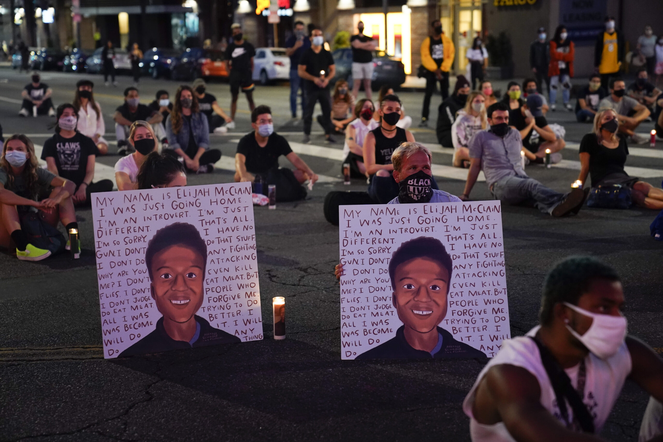 Jury selection has begun in Brighton, Colorado, in the trial of Elijah McClain, a young, Black massage therapist who died Aug. 30, 2019 after he was forcibly restrained by police. Photo credit: The Associated Press