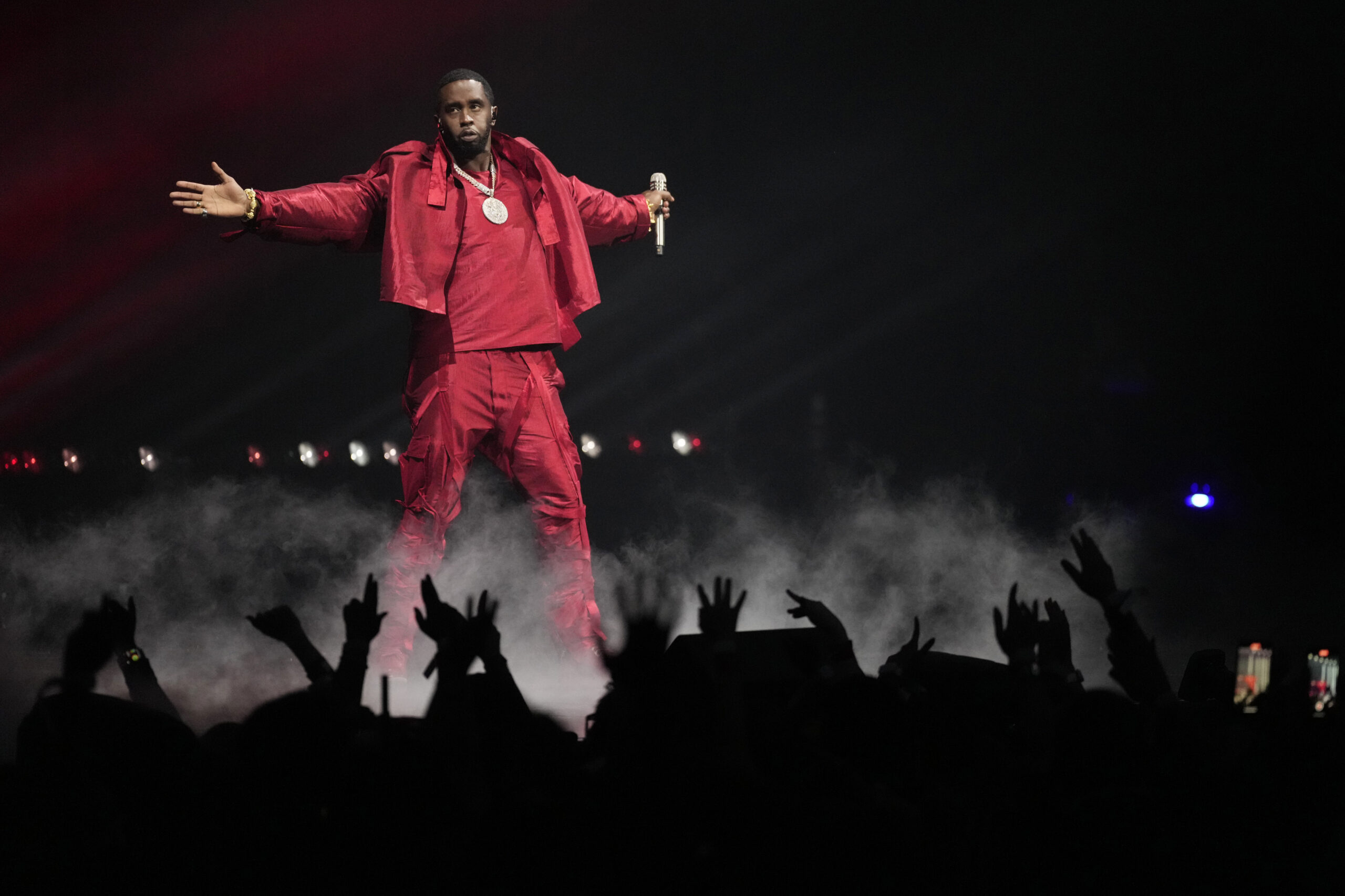 Sean "Diddy" Combs performs during the MTV Video Music Awards on Tuesday, Sept. 12, 2023, at the Prudential Center in Newark, New Jersey. Photo credit: Charles Sykes, Invision/The Associated Press