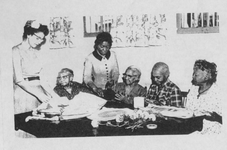 1963 craft session at the Eliza Bryant Home for the Aged. Photo credit: Eliza Bryant Village