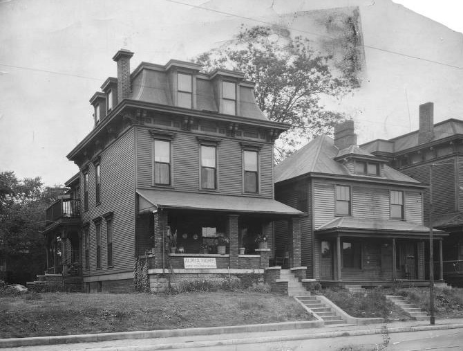 The Alpha Home for Aged Colored Women, Indianapolis, Indiana. Photo credit: Indiana Historical Society