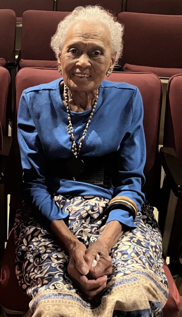 Romay Davis, who celebrates her 104th birthday on Oct. 29, 2023, is the oldest living memer of a mostly Black female unit that served abroad during World War II. Photo courtesy of Romay Davis.