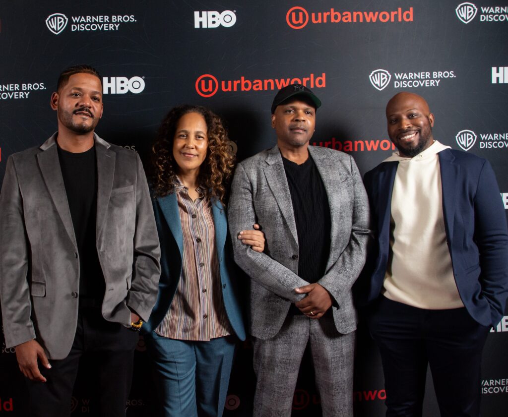 Producer Raphael Jackson, director and screenwriter Gina Prince-Bythewood, filmmaker and actor Reggie Rock Bythewood and TV writer Damione Macedon took part in the Urbanworld Film Festival earlier this month in New York. Photo credit: Urbanworld Film Festival. 