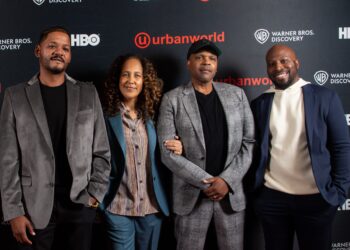 Producer Raphael Jackson, director and screenwriter Gina Prince-Bythewood, filmmaker and actor Reggie Rock Bythewood and TV writer Damione Macedon took part in the Urbanworld Film Festival earlier this month in New York. Photo credit: Urbanworld Film Festival.
