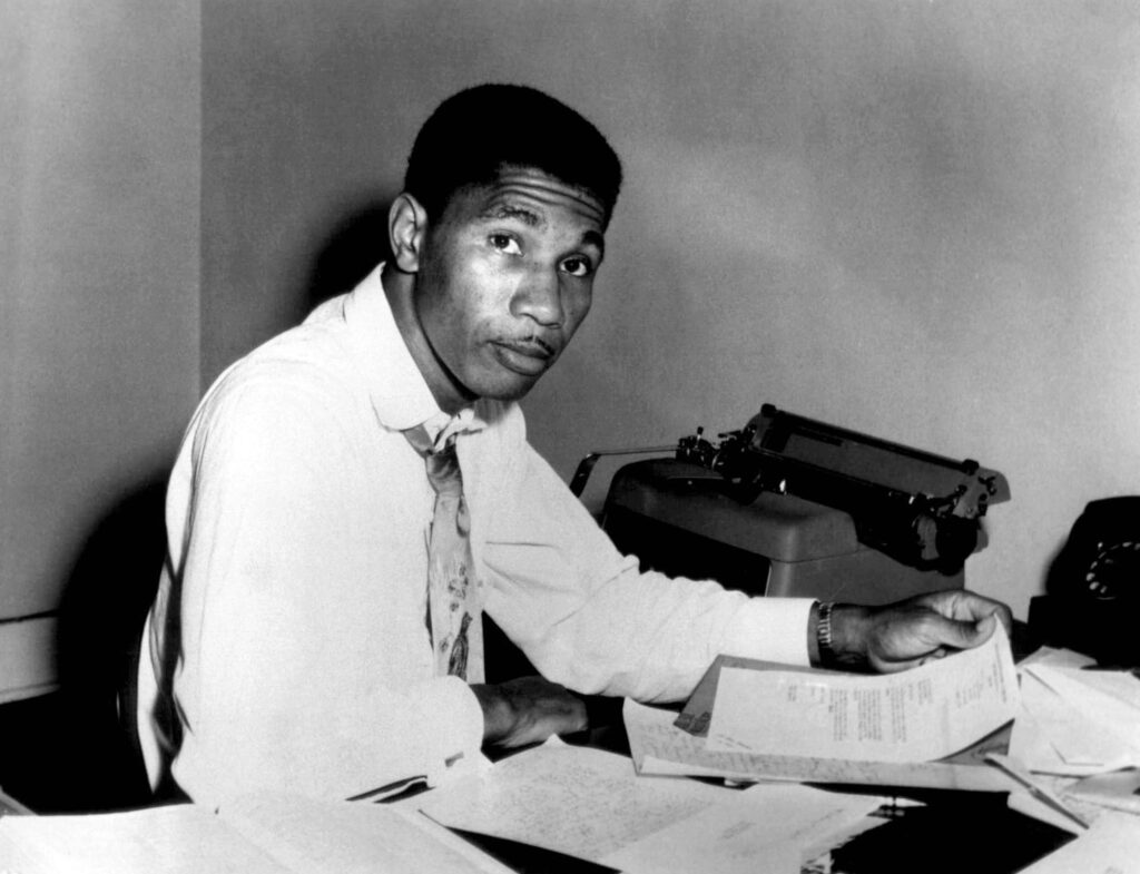 In this Aug. 9, 1955, file photo, Medgar Evers, field secretary for the NAACP, poses for a photo in Jackson, Mississippi. Photo credit: The Associated Press