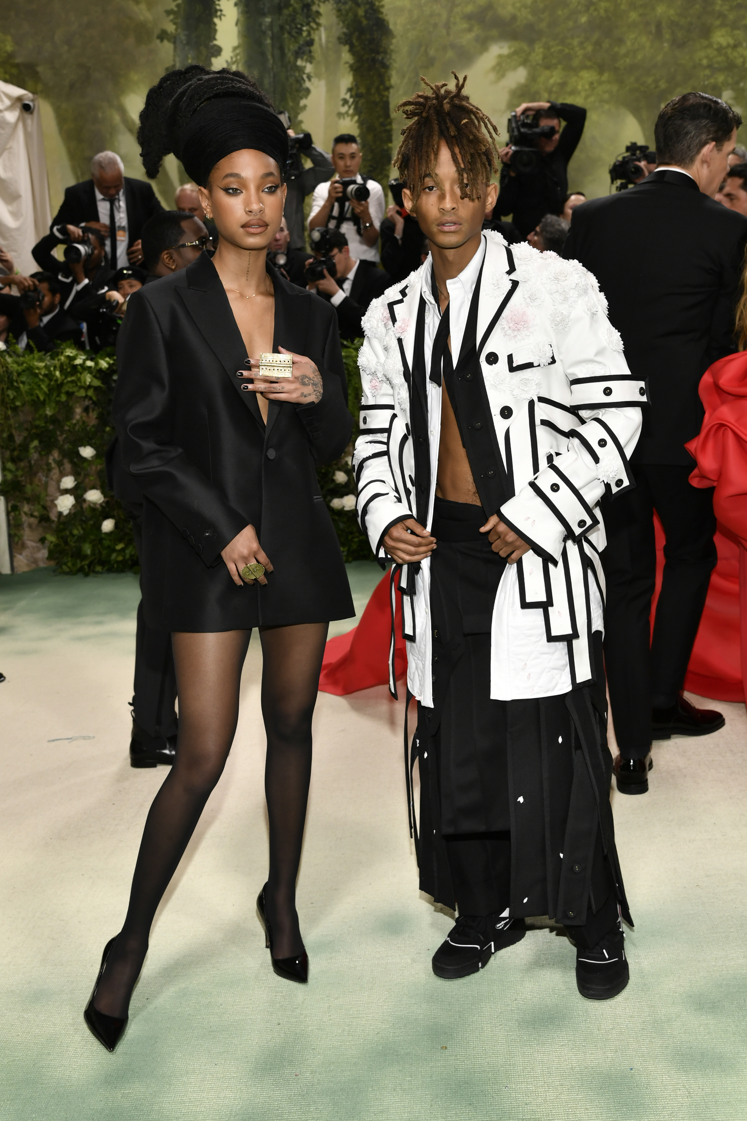 Willow Smith, left, and Jaden Smith. Photo credit: Evan Agostini/Invision/The Associated Press