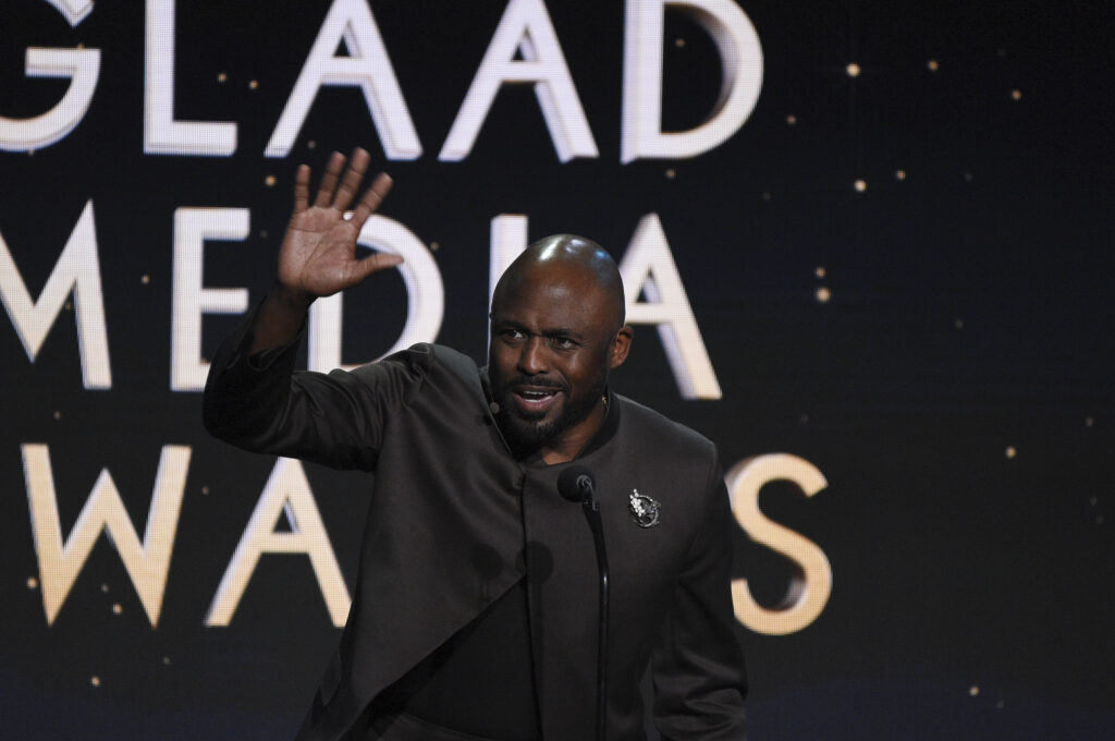 Wayne Brady attends the 35th annual GLAAD Media Awards on Thursday, March 14, 2024, at the Beverly Hilton Hotel in Beverly Hills, California. Photo credit: Richard Shotwell, Invision/The Associated Press