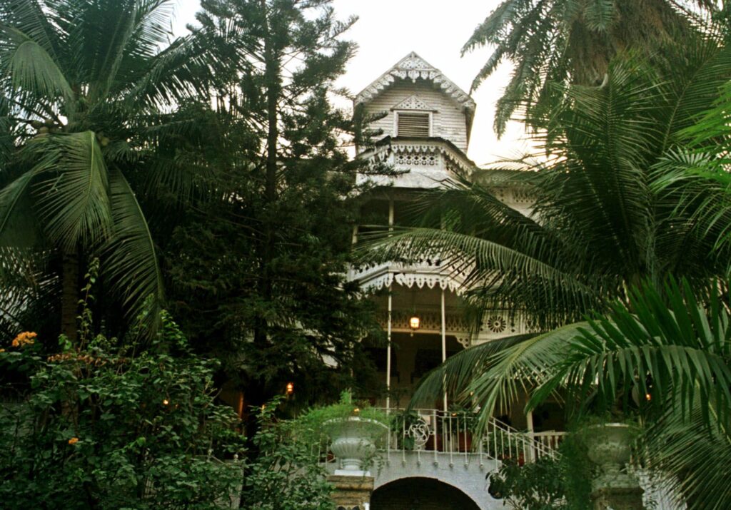 The famous Hotel Oloffson in Port-au-Prince, Haiti is pictured Jan. 20, 2000. Photo credit: The Associated Press
