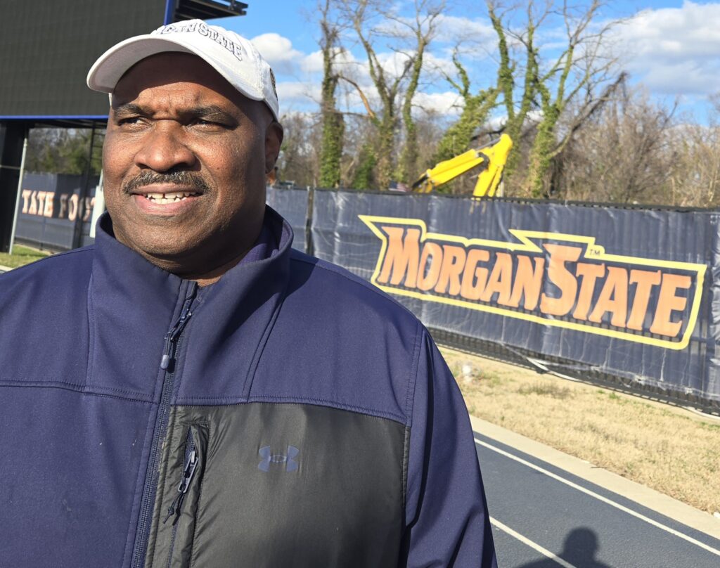 Former Super Bowl champ Jimmie Johnson Jr. is joining the football coaching staff at Morgan State University. Photo credit: Timothy Cox, NABJ Black News & Views