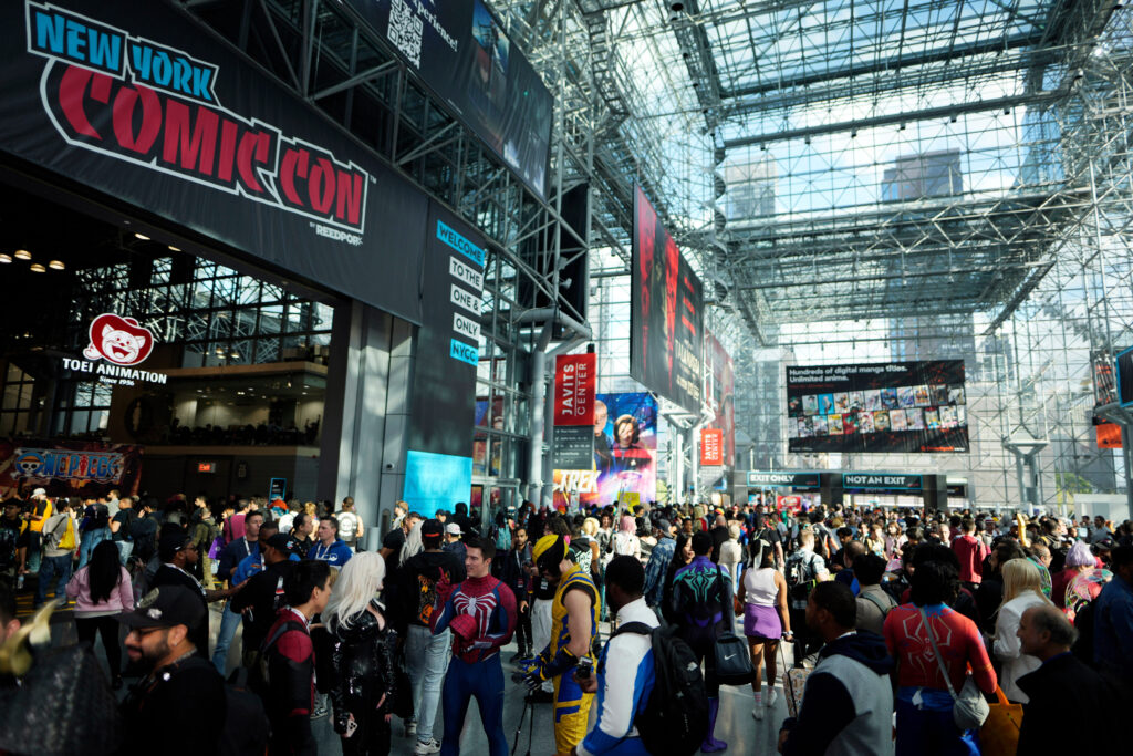 The Jacob K. Javits Convention Center is seen during New York Comic Con on Friday, Oct. 10, 2025, in New York. Photo credit: Charles Sykes, Invision/The Associated Press
