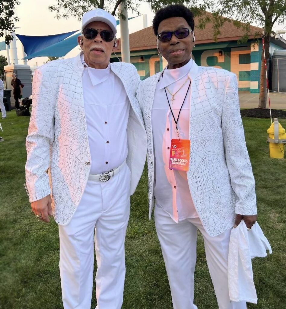 James "Diamond" Williams, 75, left, and William "Billy" Beck, 72, right are the two surviving members of the Ohio Players. Photo courtesy of the Ohio Players.
